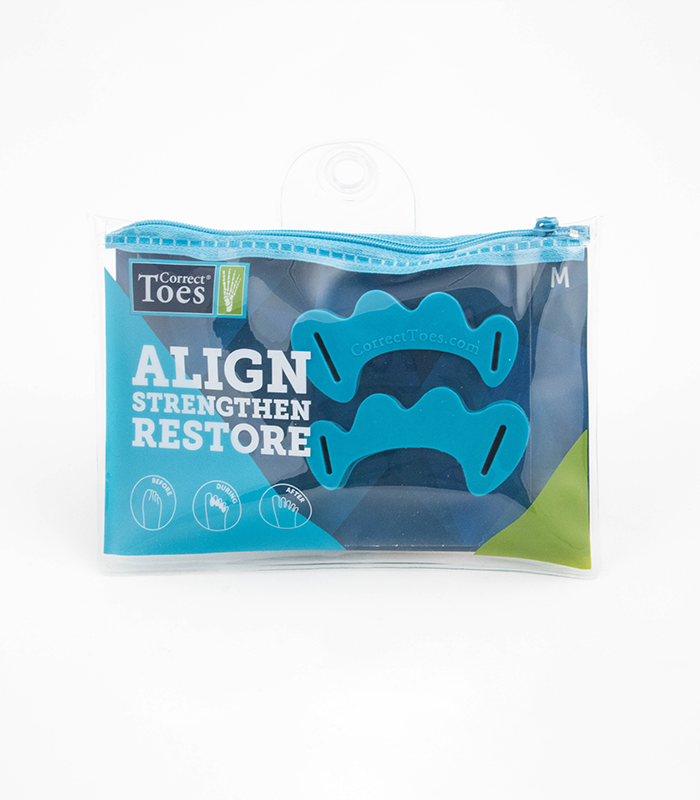 Correct Toes Aqua medium front