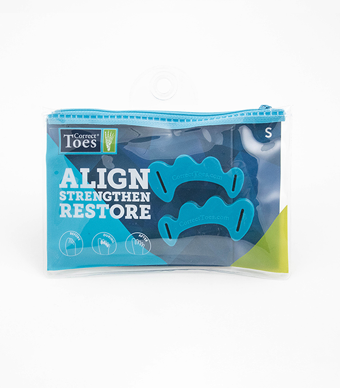 Correct Toes Aqua small front