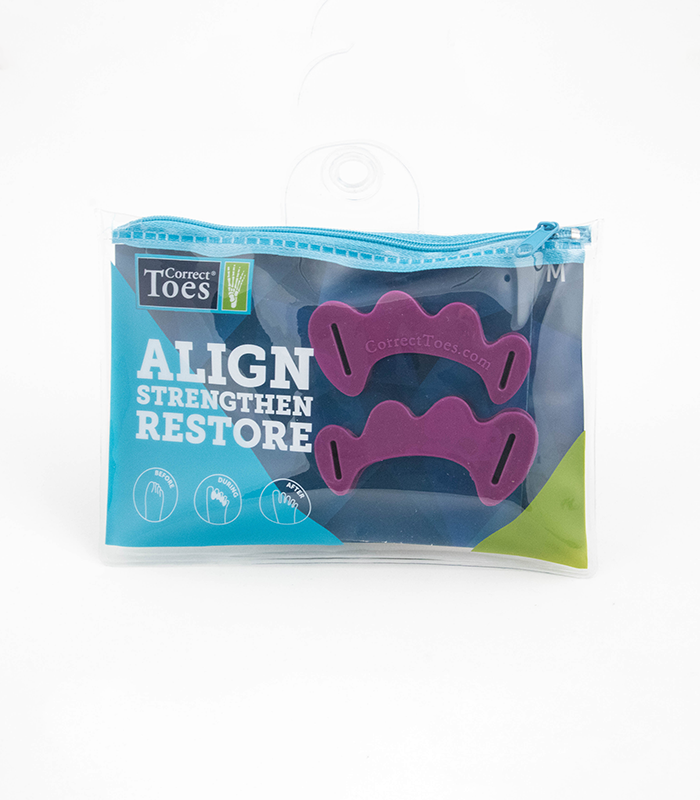Correct Toes Plum medium front