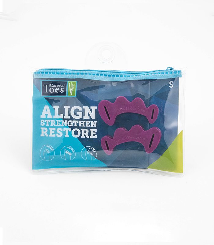 Correct Toes Plum small front
