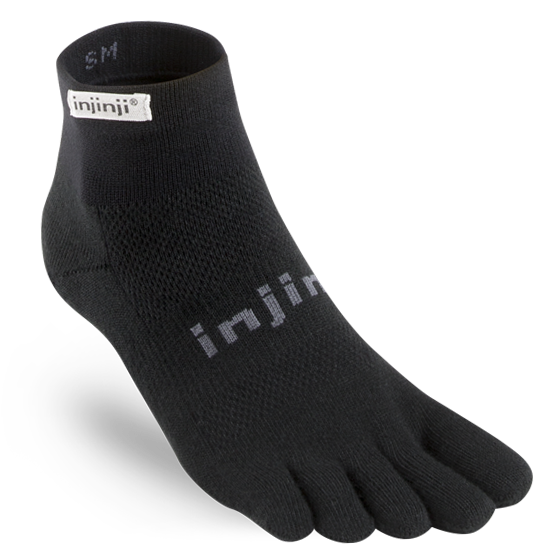 Injinji toe socks Run Original Weight Mini-Crew front