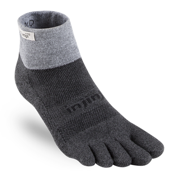Injinji toe socks Trail Midweight Mini-Crew front