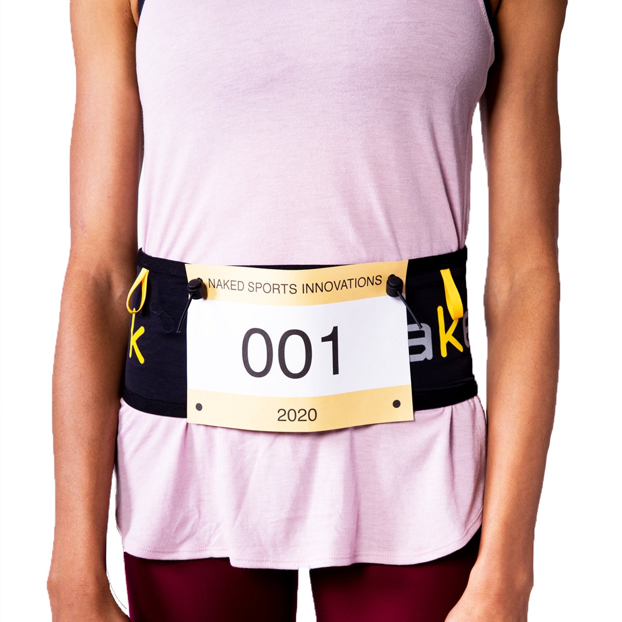 Naked band Running Band with race bib
